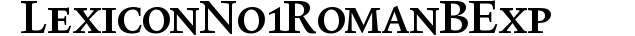 Lexicon No1 Roman B Exp preview