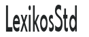 LexikosStd letters preview