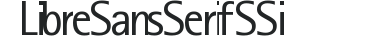 Libre Sans Serif SSi preview