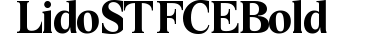 Lido STF CE Bold preview