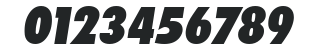 LimerickCond-Serial-Heavy-RegularItalic numbers preview