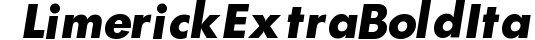 Limerick-ExtraBoldIta preview
