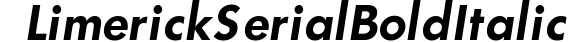 Limerick-Serial-BoldItalic preview