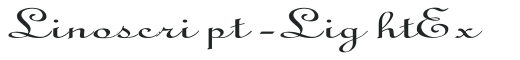 Linoscript-Light Ex preview