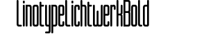 Linotype Lichtwerk Bold preview