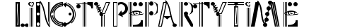 LinotypePartyTime preview