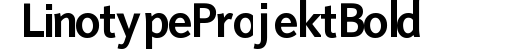 Linotype Projekt Bold preview