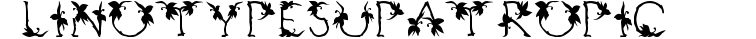 LinotypeSupatropic preview
