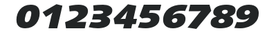 LinotypeSyntax-BlackItalic numbers preview