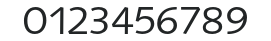 LinotypeSyntaxSC-Light numbers preview