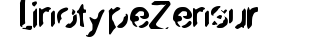 LinotypeZensur preview