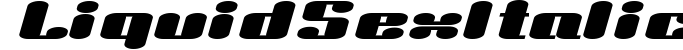 Liquid Sex Italic preview