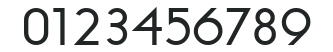 Litera-Serial-Bold numbers preview