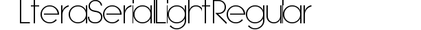 Litera-Serial-Light-Regular preview