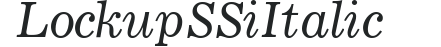 Lockup SSi Italic preview