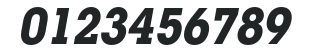 LubalinGraphStd-BoldCondObl numbers preview