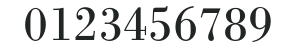 MBodoni numbers preview