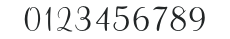MahoganyScriptStd numbers preview