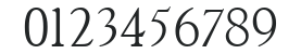 MarcBecker-ExtraLight numbers preview