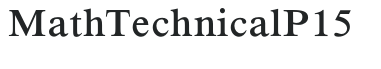 MathTechnicalP15 letters preview