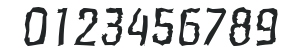 MaxBeckerRandom-Italic numbers preview