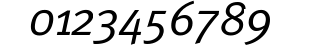 Meta Italic preview