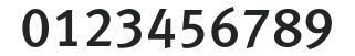MetaMediumCyrLF-Caps numbers preview