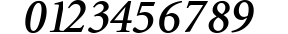 Minion LT Semibold Italic preview