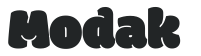Modak letters preview