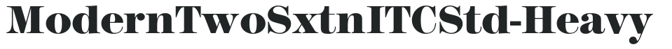 ModernTwoSxtnITCStd-Heavy preview