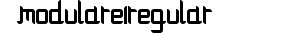 Modulare 1 Regular preview