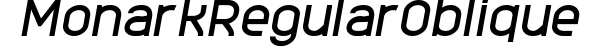 MonarkRegular Oblique preview