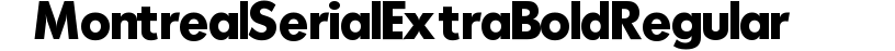 Montreal-Serial-ExtraBold-Regular preview