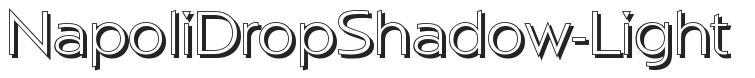 NapoliDropShadow-Light preview