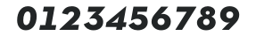 NeutraTextTF-BoldSCItalic numbers preview