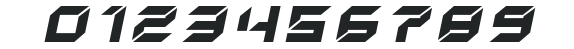 New York Escape Title Italic numbers preview
