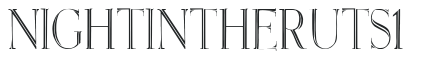 Night In The Ruts 1 letters preview
