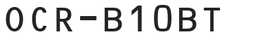 OCR-B 10 BT preview