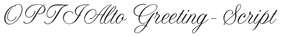 OPTIAltoGreeting-Script preview