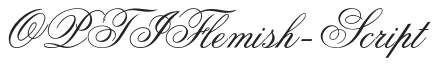 OPTIFlemish-Script preview