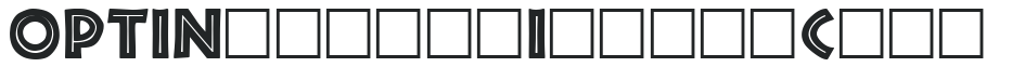 OPTINeulandInlineCaps letters preview