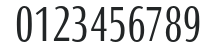 OceanSansMTStd-BookCond numbers preview