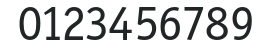 OfficinaDisplayITCStd-Regular numbers preview