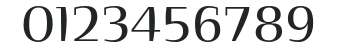 OrganicaGMMStd-SmSerifRoman numbers preview
