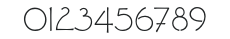 P22FLLWTerracotta-Alternates numbers preview