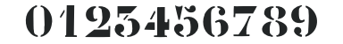 P22PopArt-Stencil numbers preview