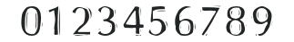 P22Prehistoric-Pen numbers preview
