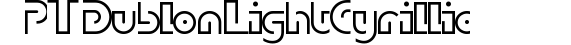 PT Dublon Light Cyrillic preview