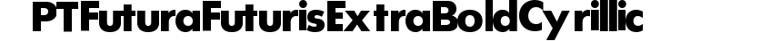 PT FuturaFuturis ExtraBold Cyrillic preview