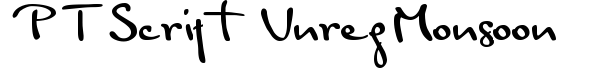 PT Script (Unreg.) Monsoon preview